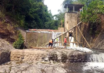 F Rehabilitasi Sayap Kanan Dan Lantai Hilir Dam Selang Di Kali Kambeng Desa Wonosari Kecamatan Gempol Mulai Dikerjakan 5zal 4039281016