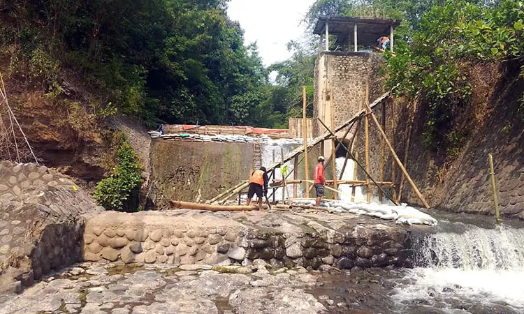 DAM Selang Wonosari Gempol Akhirnya Direhabilitasi, Dana Rp 4,3 Miliar Digelontorkan