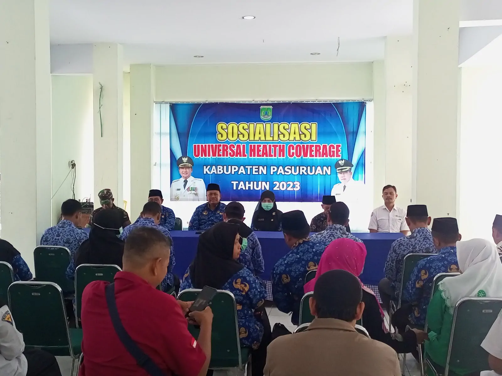 Dinas Kesehatan Kabupaten Pasuruan Sosialisasi Universal Health Converage (UHC)