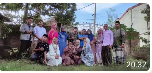 Kegiatan Halal Bihalal Idul Fitri 1444 H. keluarga Besar, Buasan & Khuzaimah(almarhum)