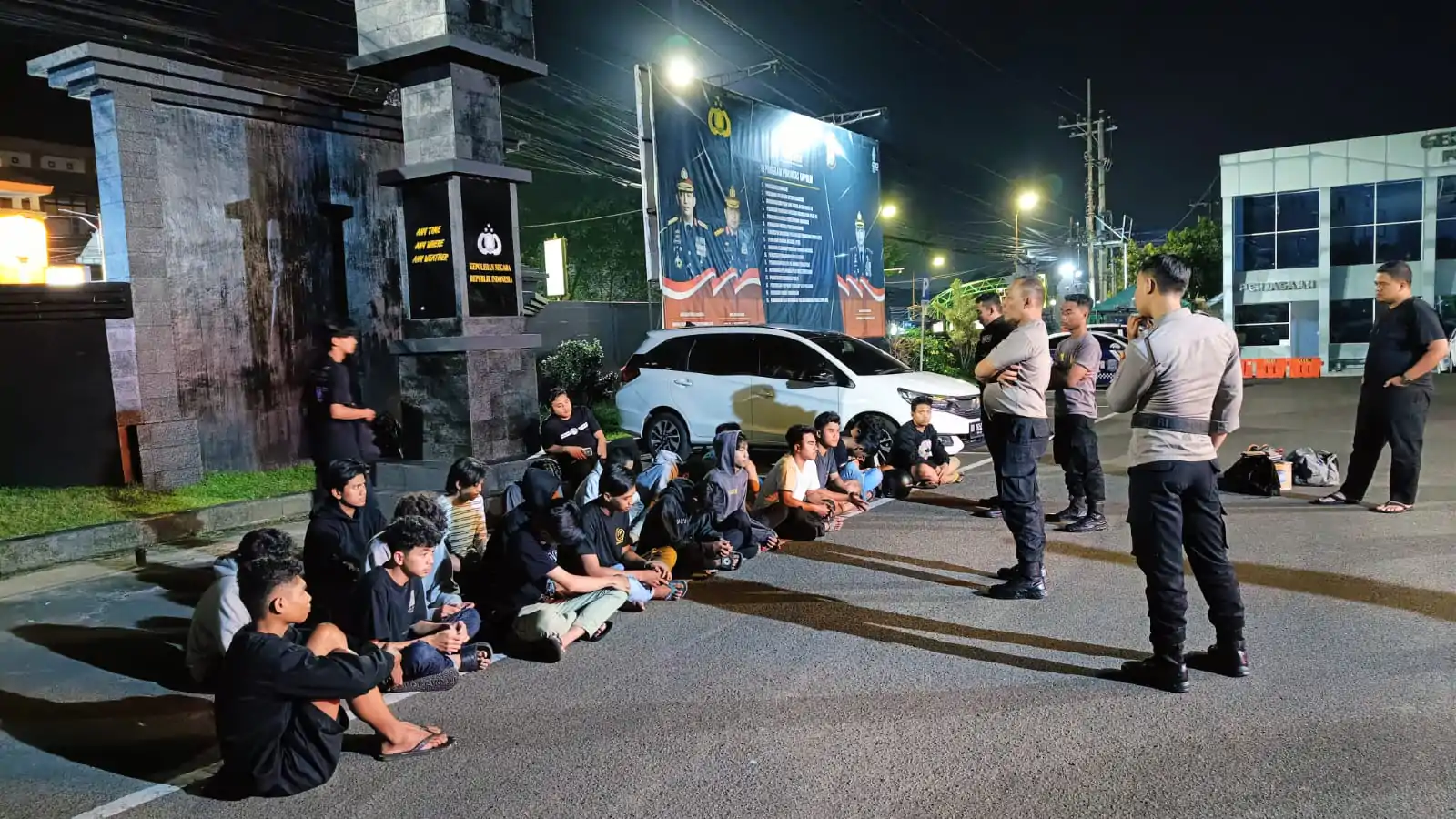 Polisi Amankan Belasan Sepeda Motor Diduga Untuk Bali Di Kota Malang