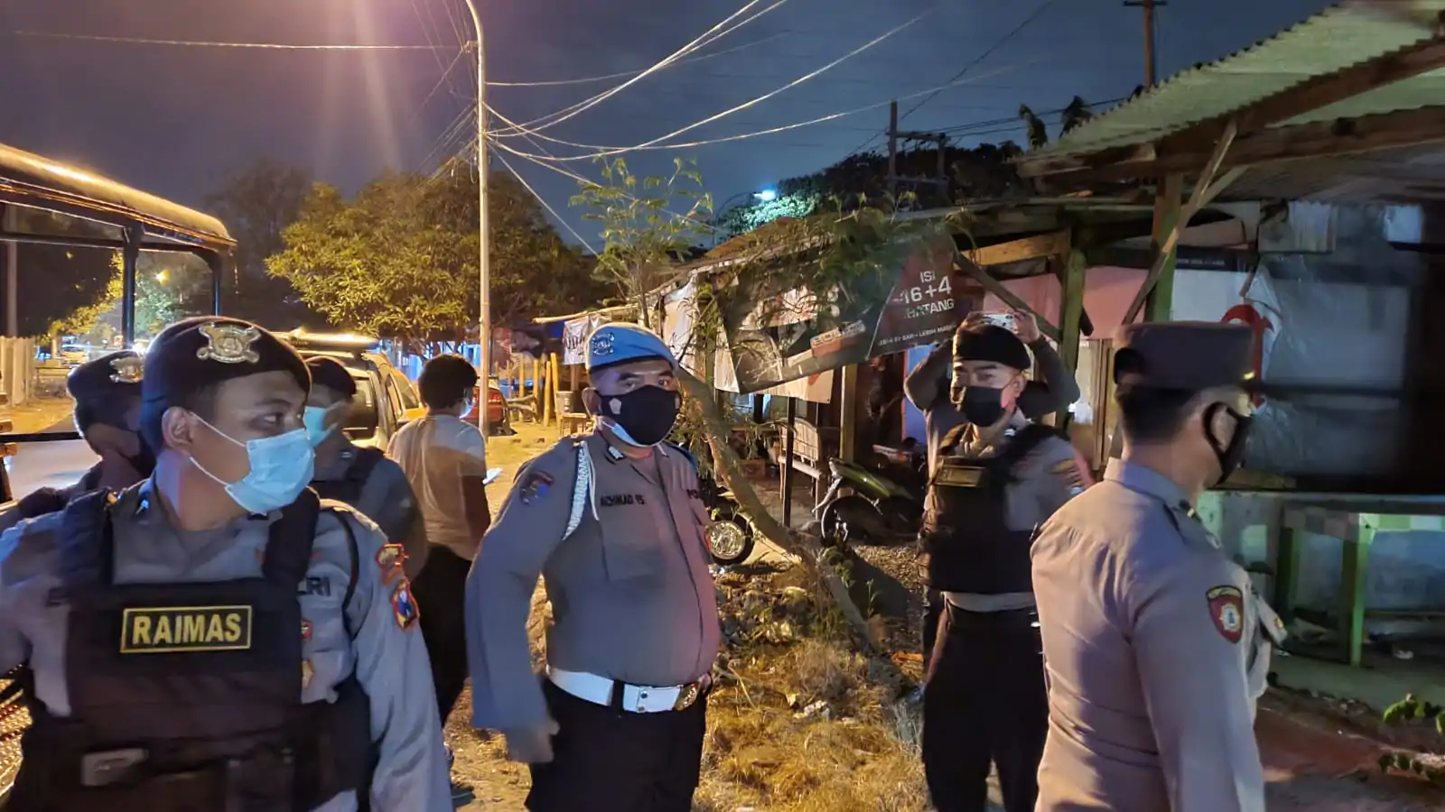 Polres Gresik Sisir Jalanan Antisipasi Gangguan Kamtibmas Jelang Lebaran