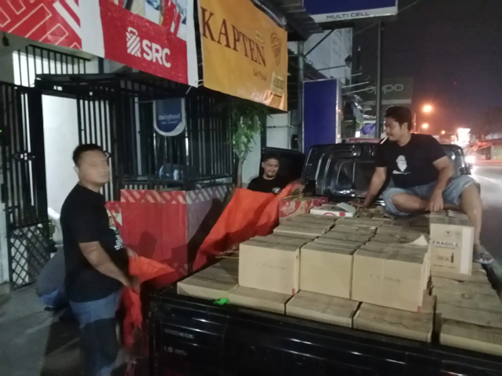 Polres Jombang Berhasil Amankan Ribuan Botol Miras Tampa Izin Edar