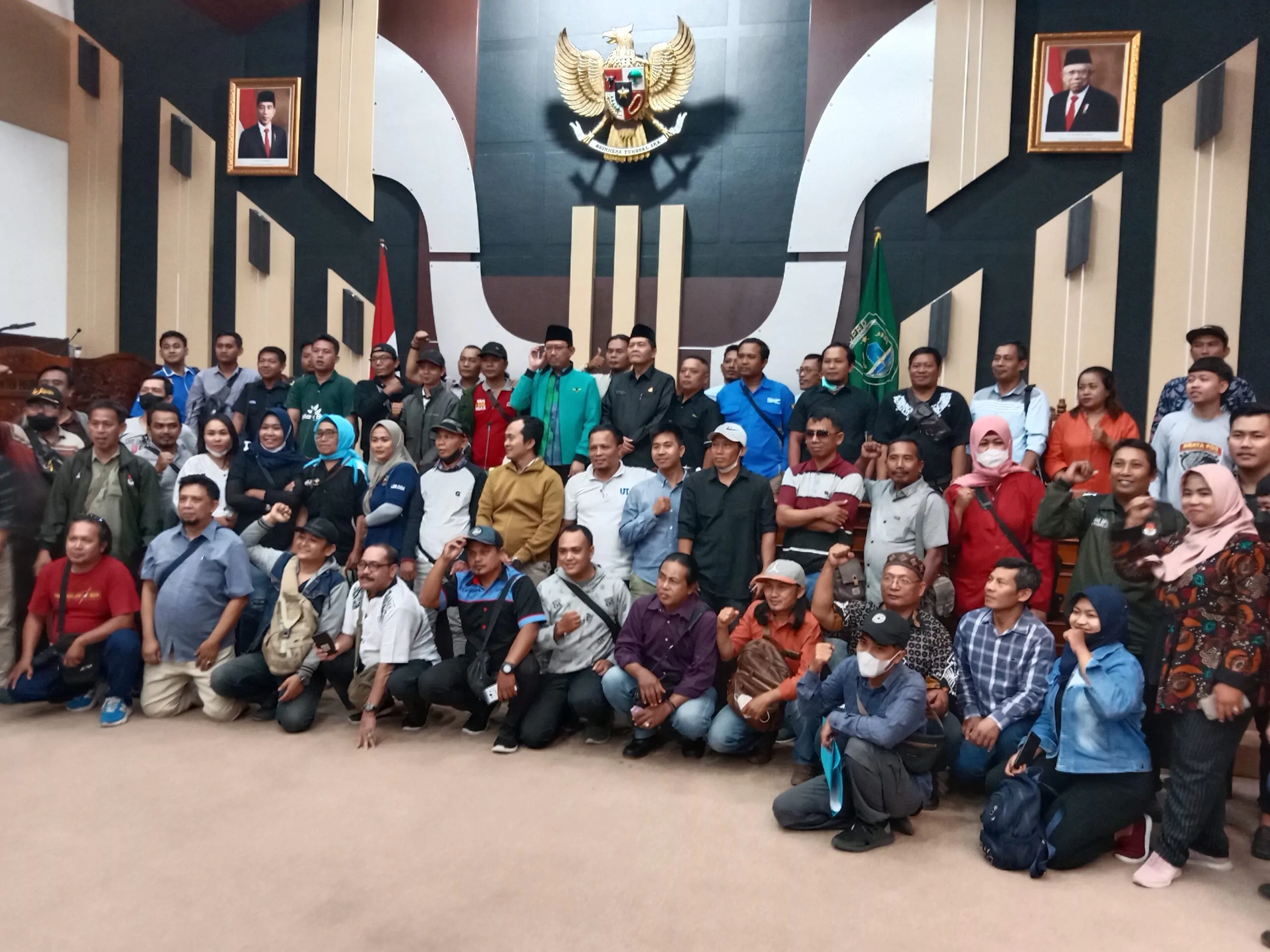 Ketua DPRD Kabupaten Pasuruan Rapat Kordinasi Dan Halal-Bihalal dengan Awak Media Pasuruan