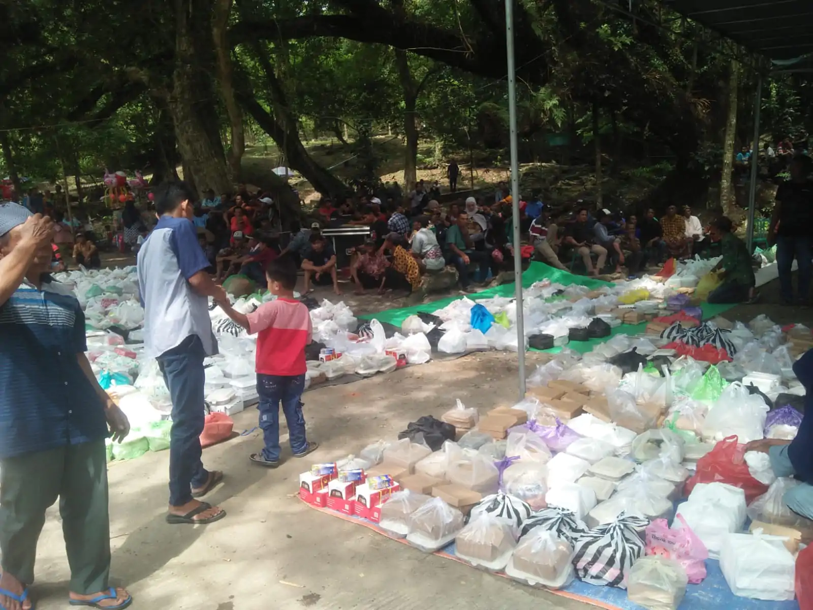 Pemdes Sumberaji Gelar Acara Syukuran Sedekah Desa Berjalan Lancar