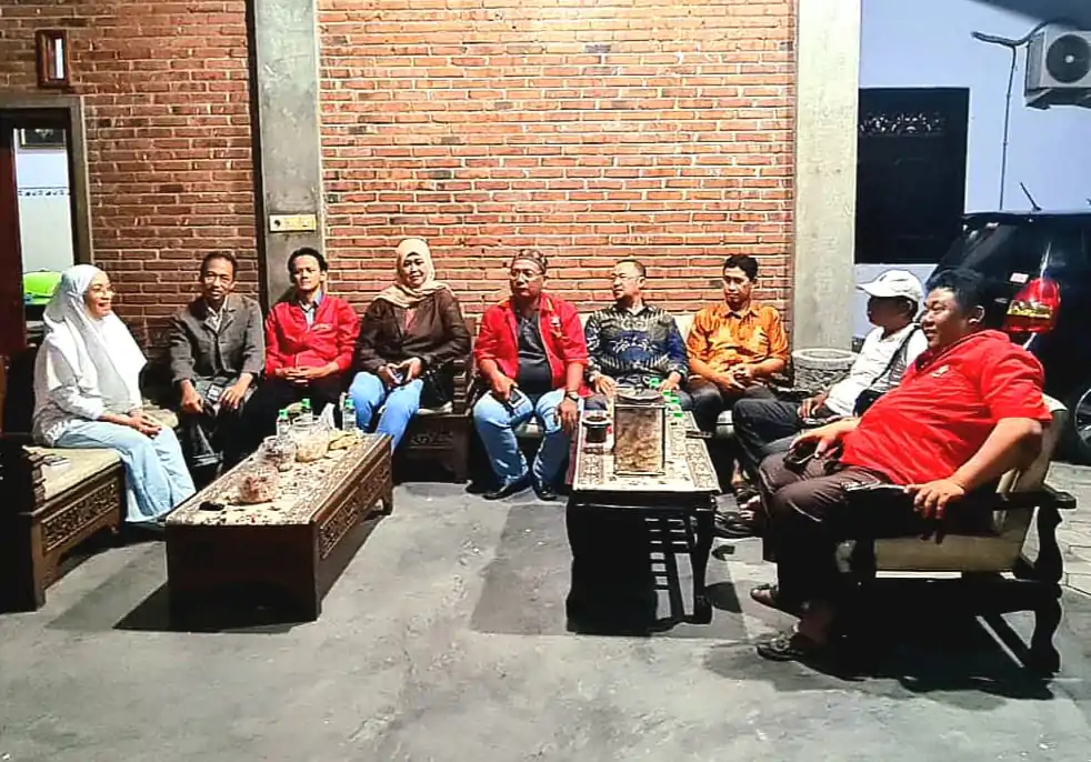 Silaturahmi Depicab SOKSI Kabupaten Pasuruan, Ke Kediaman Nick Sugiarti