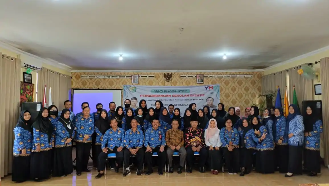 SMPN 2 Gedangan Gelar Workshop Pengembangan Sekolah Efektif