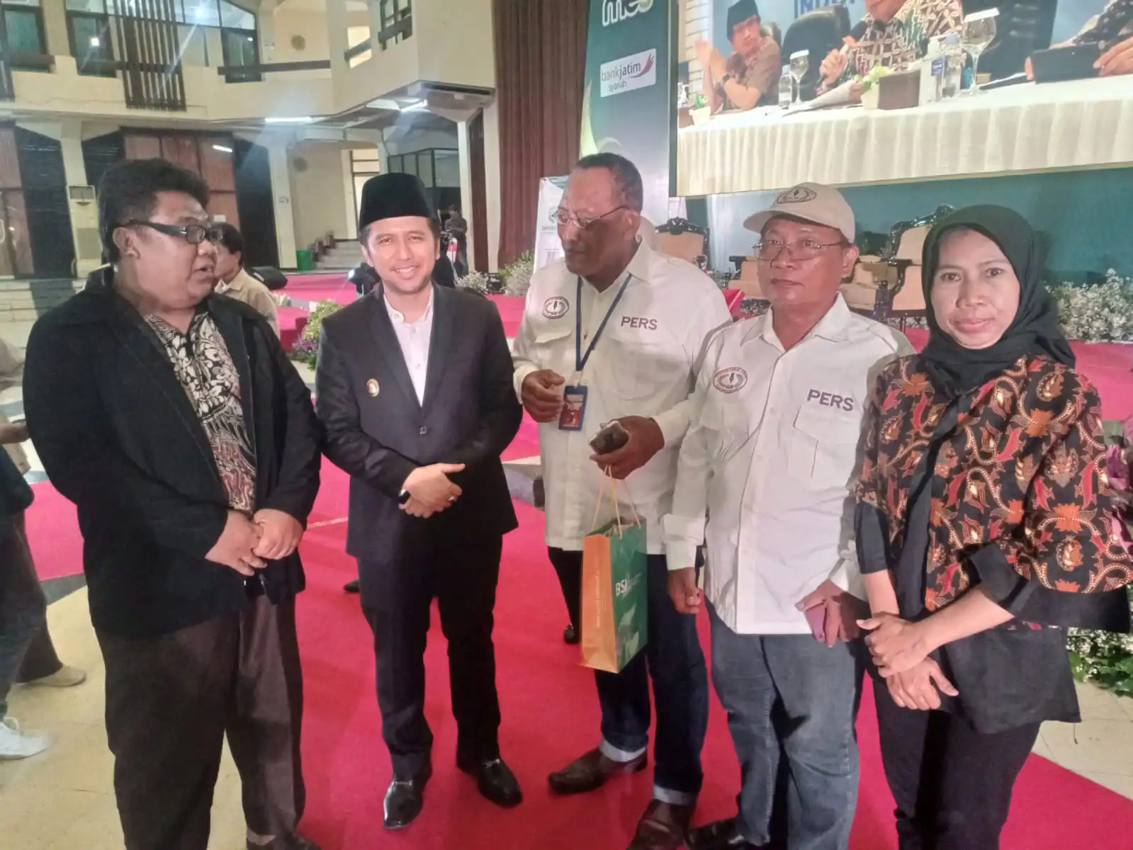 Ketua DPW SWI Jawa Timur Hadiri Pelantikan MES Di Islamic Center Surabaya