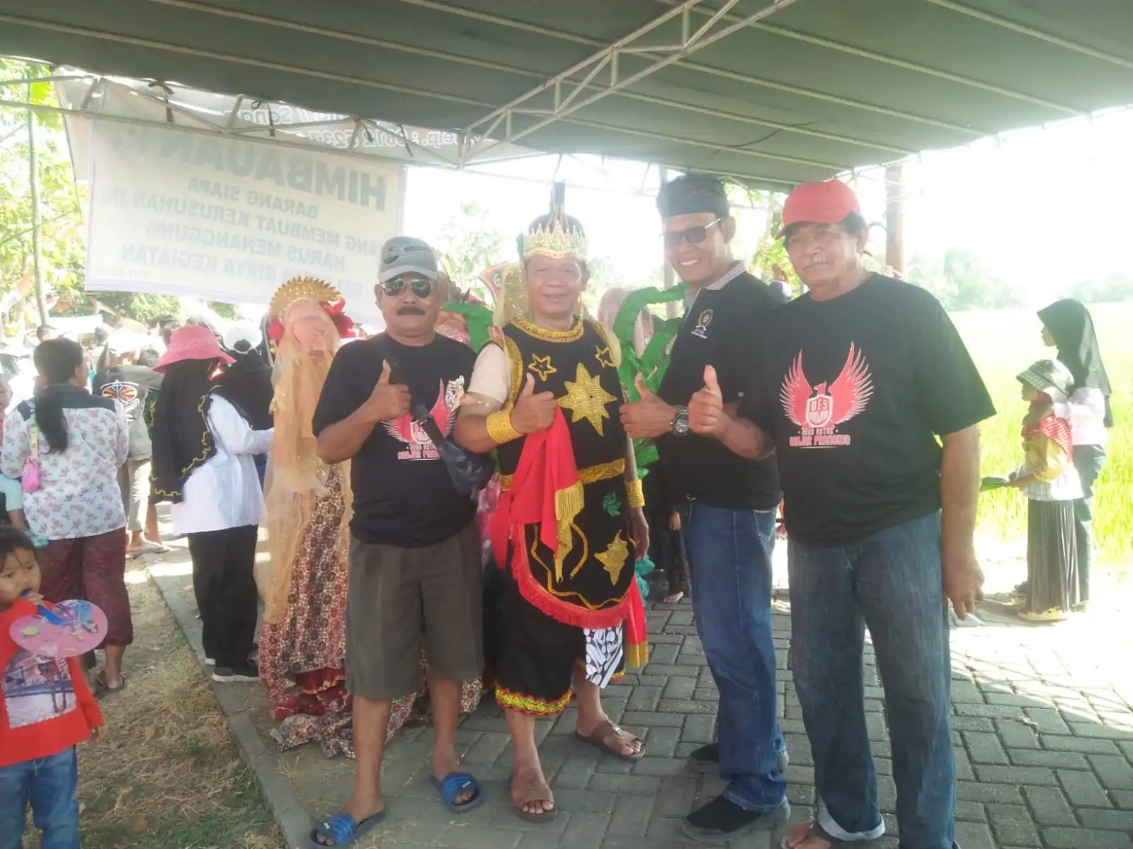 Kirab Budaya Dalam Rangka Sedekah Desa Bedah Lawak Sekaligus Uri-Uri Sejarah Dan Budaya Leluhur