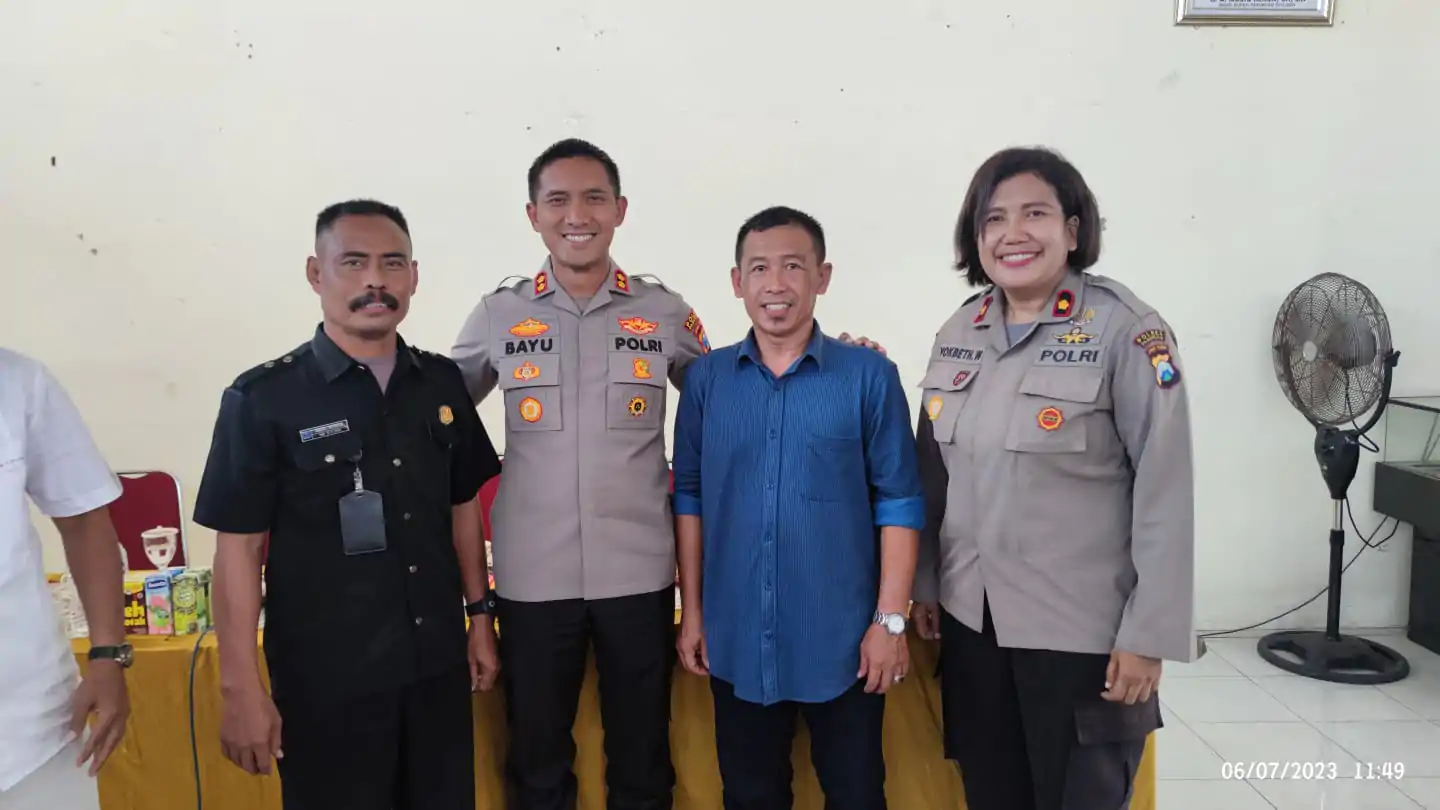 Menjelang Pilkades Serentak 2023,Kapolres Pasuruan Gelar Dialog Dan Silaturrahmi Bersama Perangkat Desa