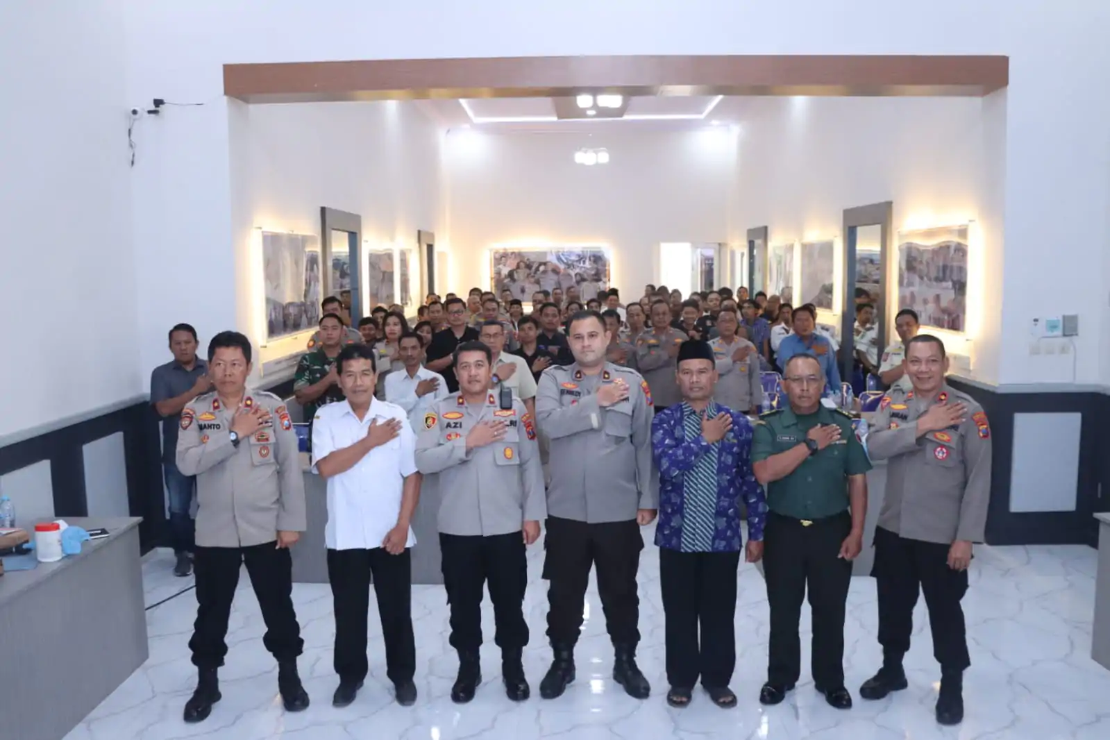 Wujudkan Harkamtibmas, Polres Pasuruan Gelar Rakor Lintas Sektoral Menjelang Pengesahan Warga Baru PSHT