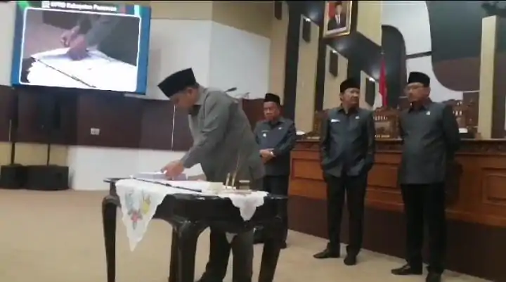 Bupati Dan DPRD Pasuruan Menyepakati KUA-PPAS 2024