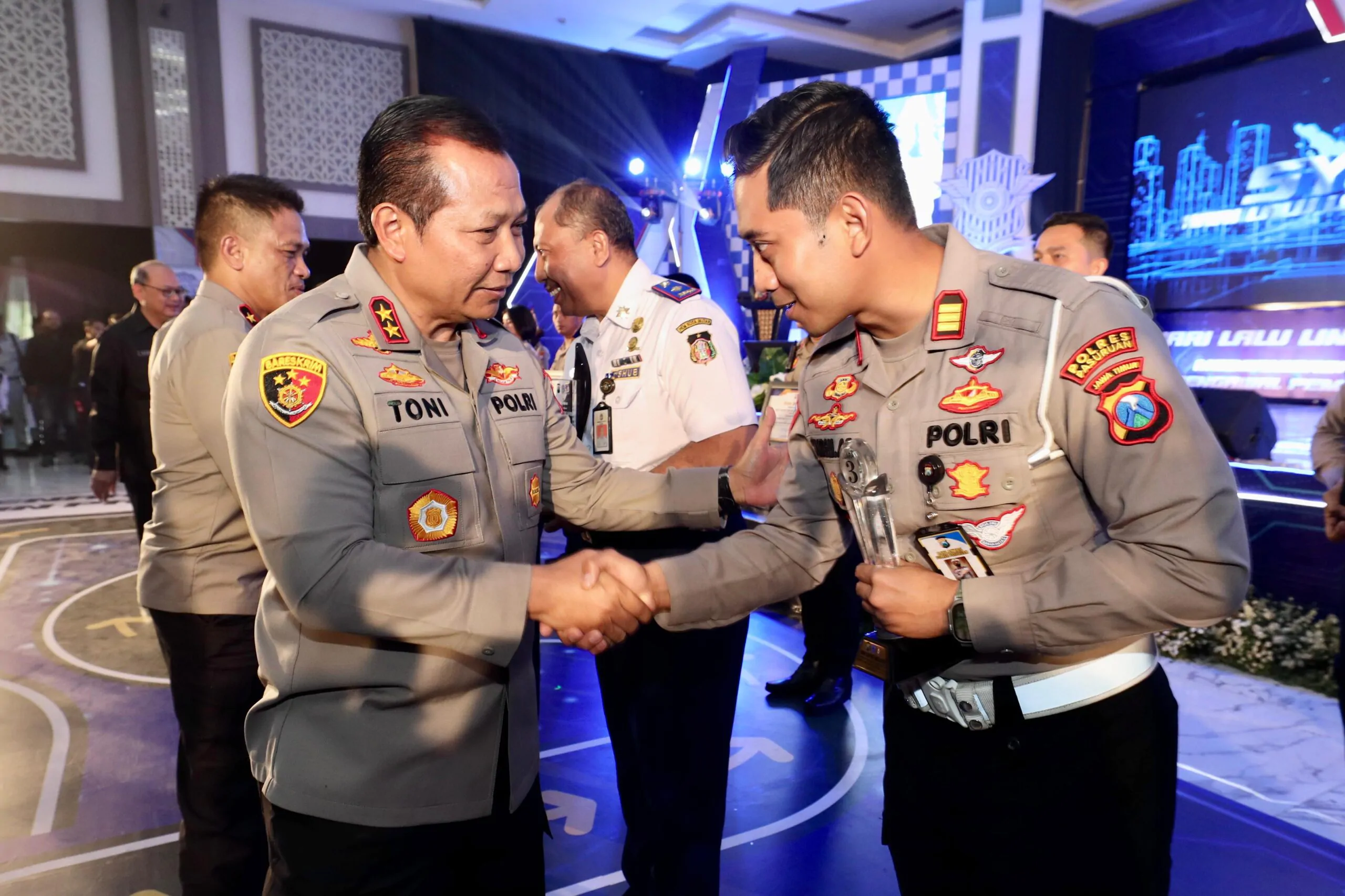 Dapatkan Prestasi. Kembali, Satlantas Polres Pasuruan Raih Juara Tiga, Lomba Olah TKP Dari Kapolda Jatim