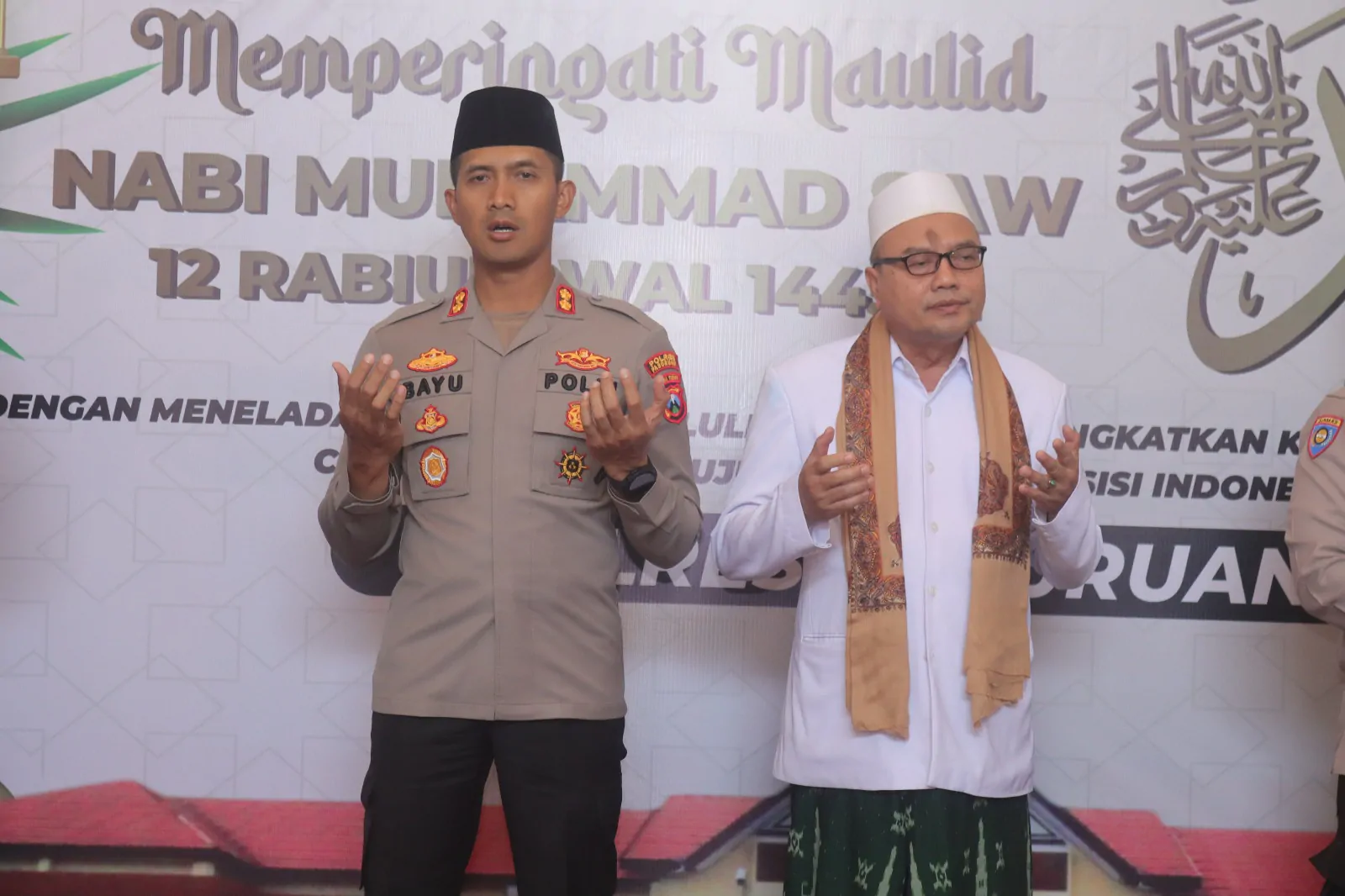 Meneladani Akhlaq Rasululloh, Polres Pasuruan Memperingati Maulid Nabi Muhammad SAW 1445 H