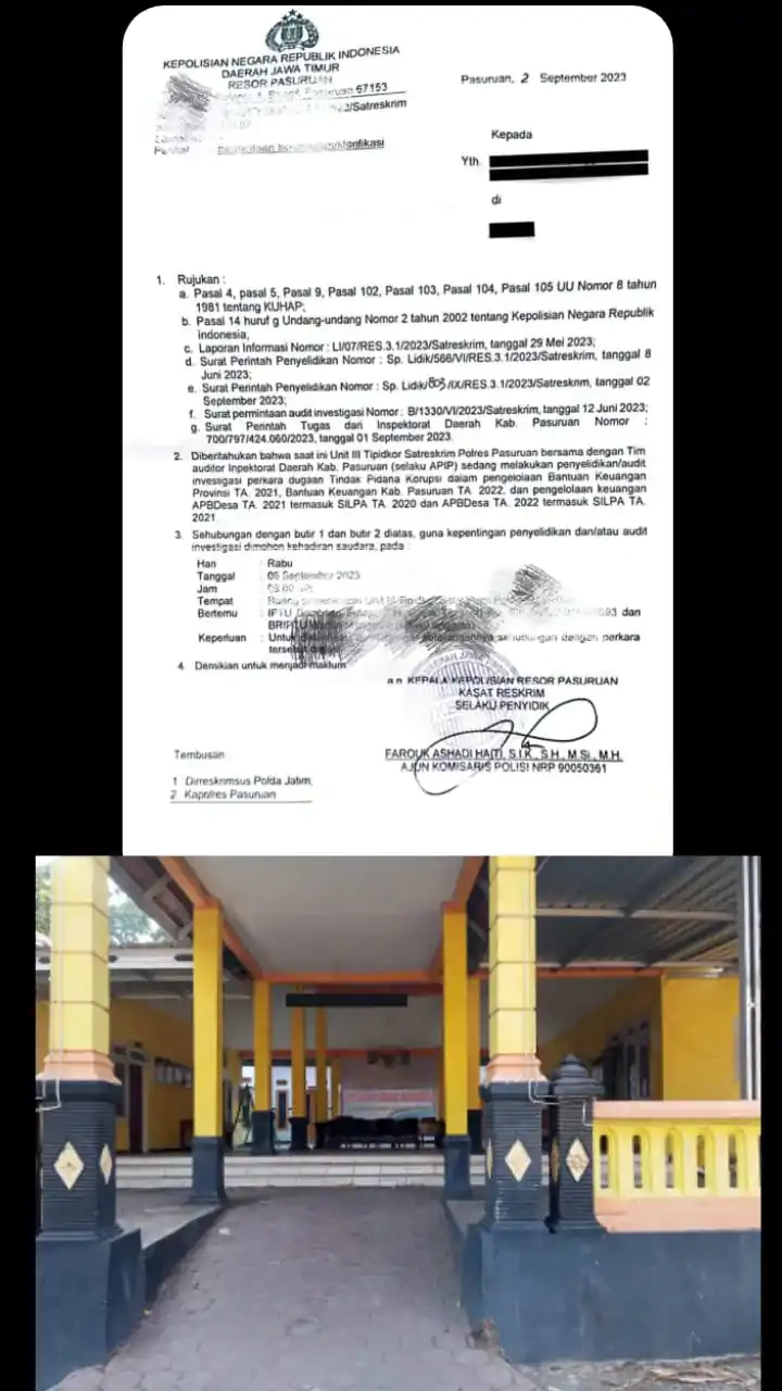 Tindak Pidana Korupsi Libatkan Kepala Desa Ambal Ambil