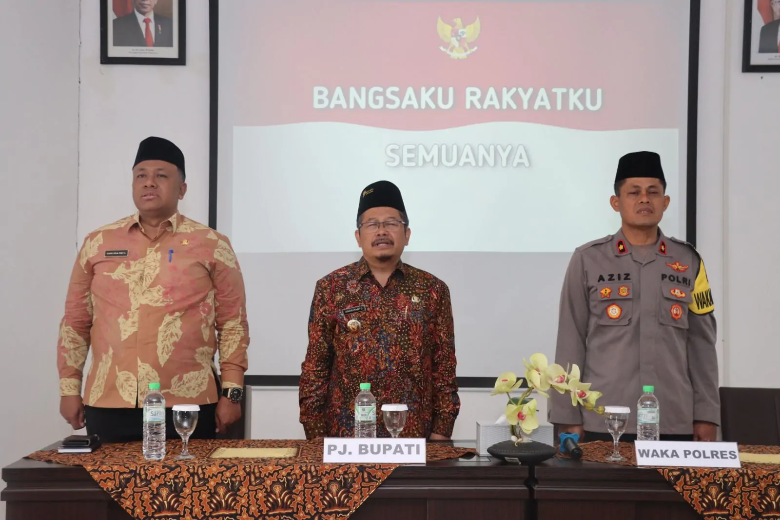 Bakti Polri Untuk Masyarakat,Polres Pasuruan Gelar Jum’at Curhat Dan Bansos