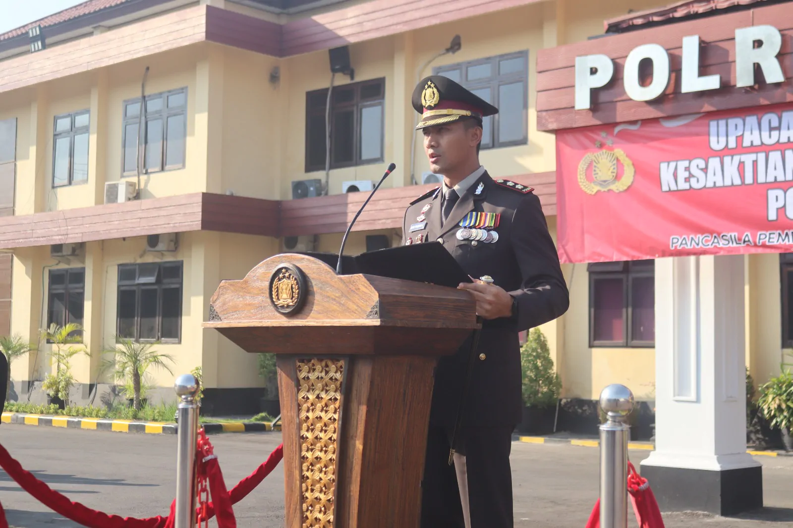 Kapolres Pasuruan Pimpin Upacara Hari Kesaktian Pancasila