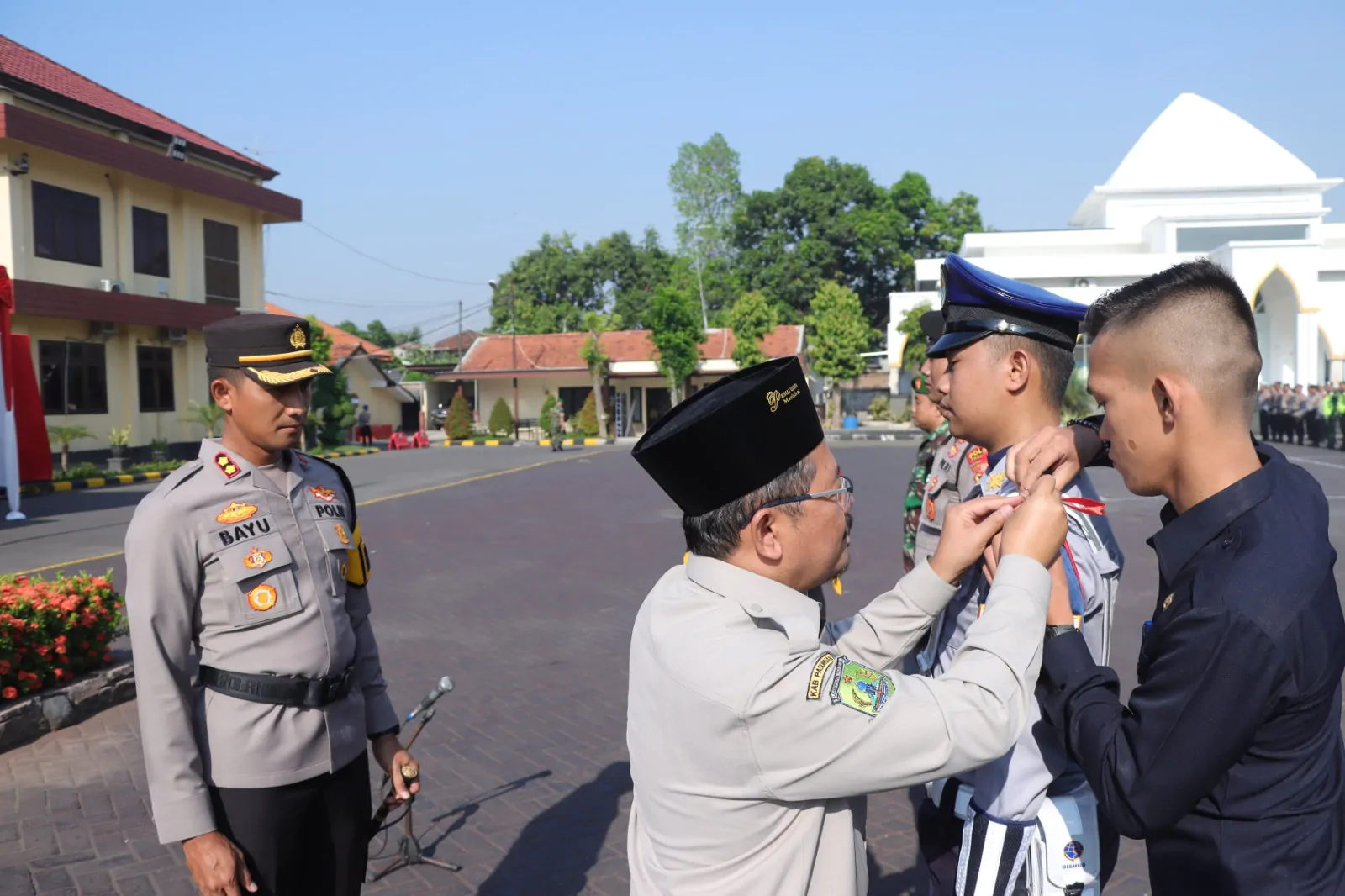 Wujudkan Nataru Kondusif, Polres Pasuruan Melaksanakan Apel Gelar Pasukan Operasi Kepolisian Terpusat Lilin 2023