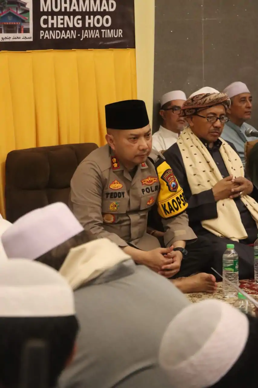 Hadiri Haul Abuya Assayyid Muhammad Bin Alawi Al-maliki, Kapolres Pasuruan Ajak Ulama Tetap Jaga NKRI