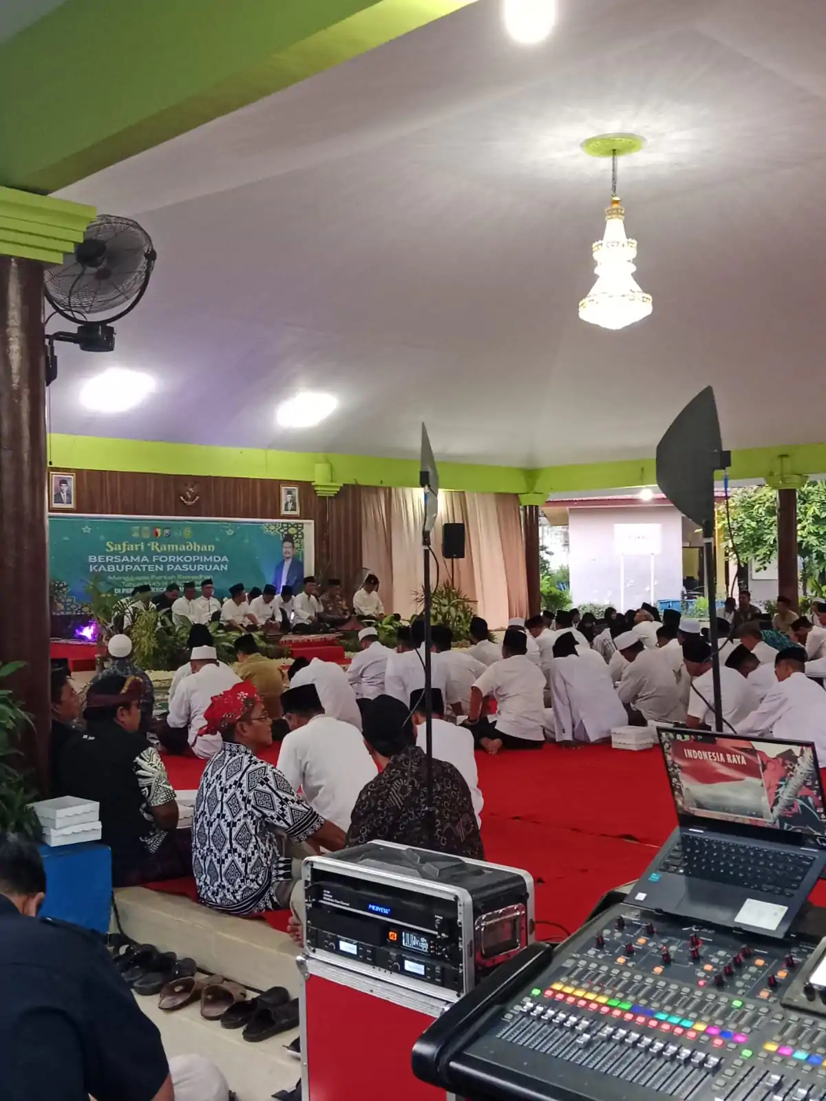 Hari Ke-8 Puasa, Pj Bupati Pasuruan Andriyanto Mengelar Safari Romadhan Di Pendopo Kecamatan Bangil