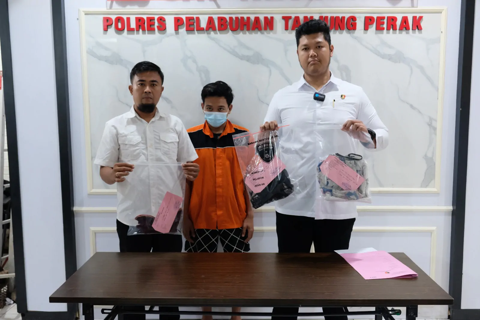 Polres Tanjung Perak Berhasil Amankan Tersangka Pencabulan Anak Dibawah Umur