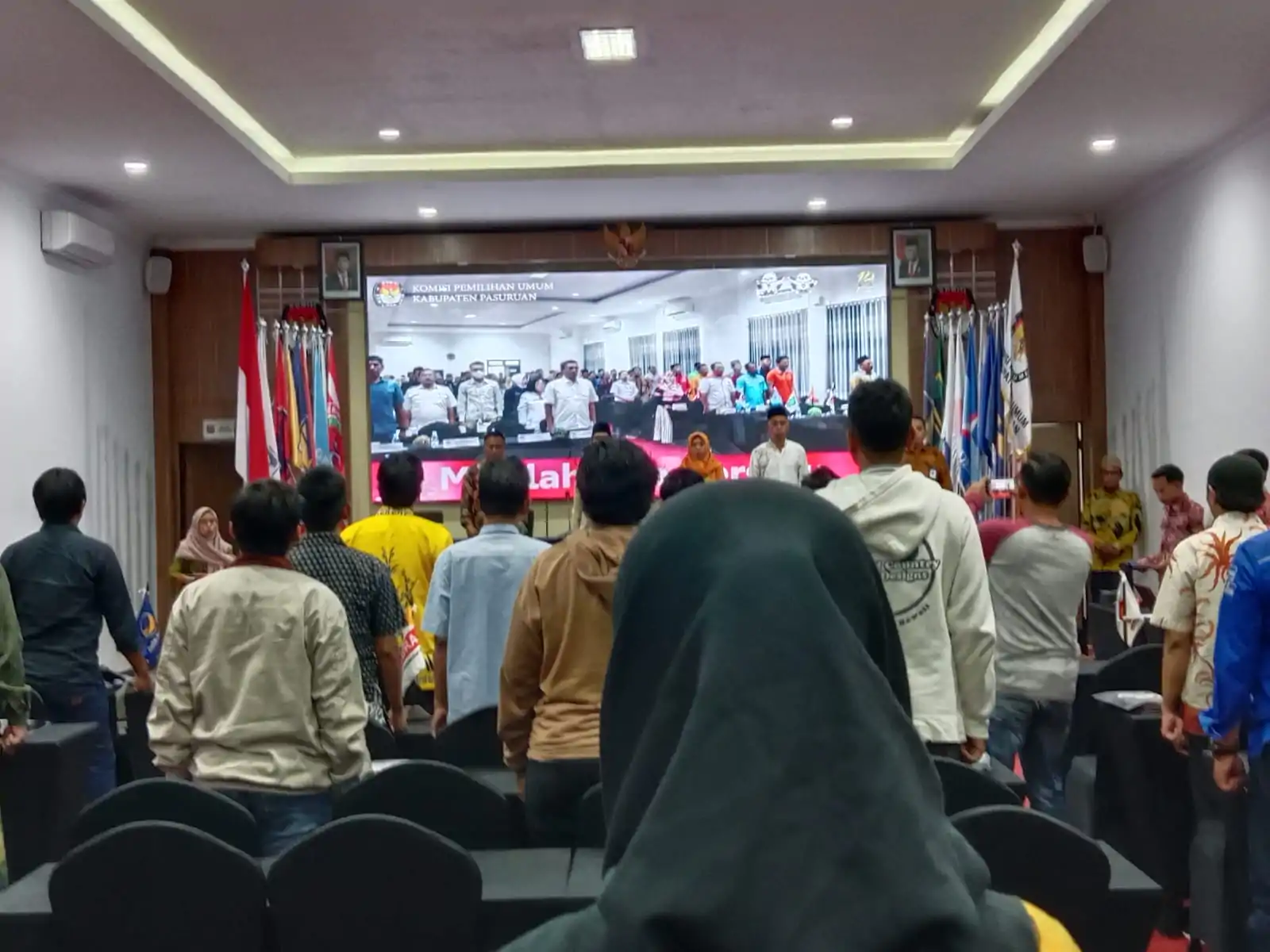 Tunggu Keputusan MK, KPU Kabupaten Pasuruan Gelar Sosialisasi PKPU No 6 Tahun 2024