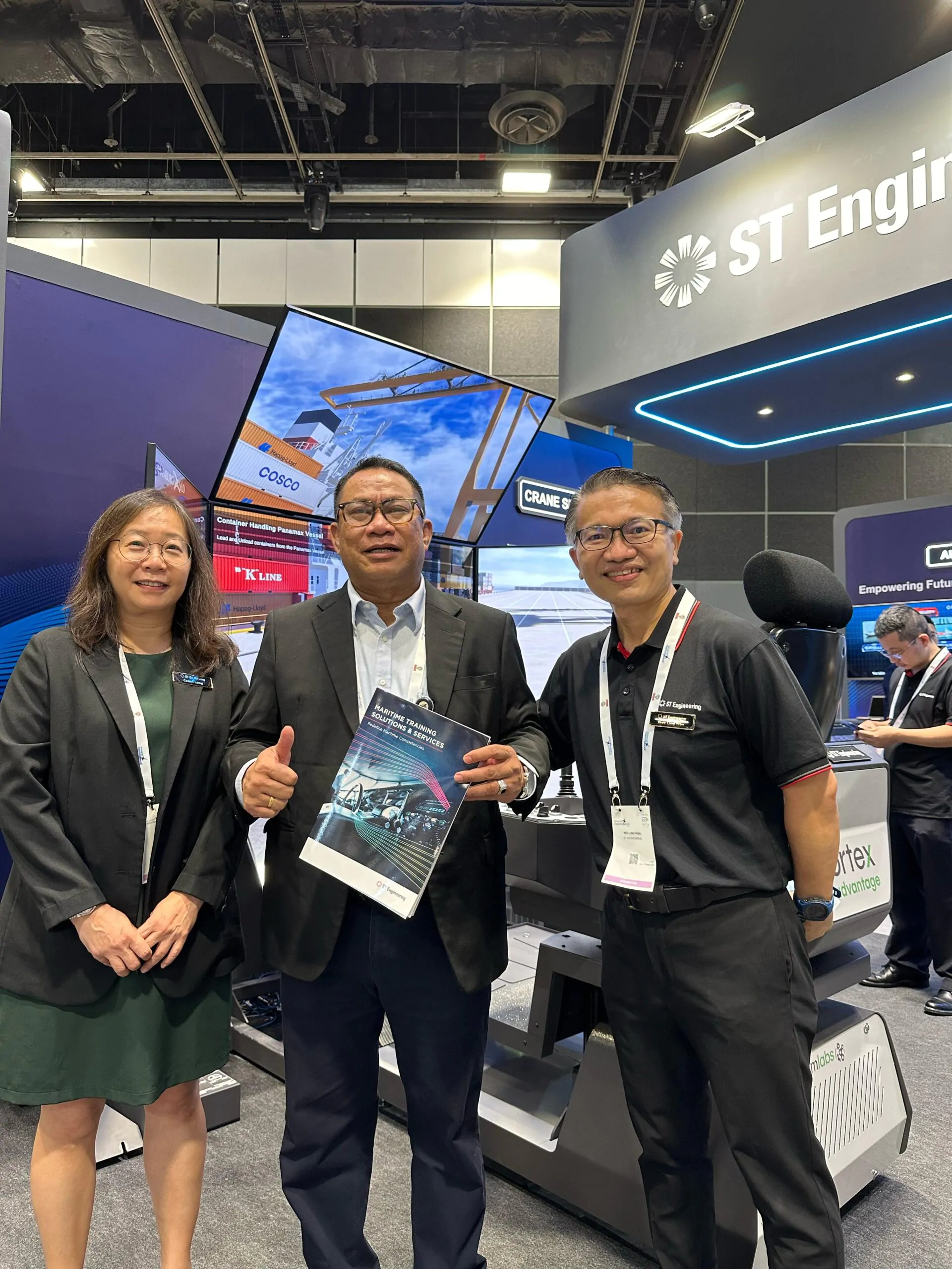 Dukung Efisiensi Ekosistem Logistik Nasional, Fary Hadir Di Singapore Mariteme Week