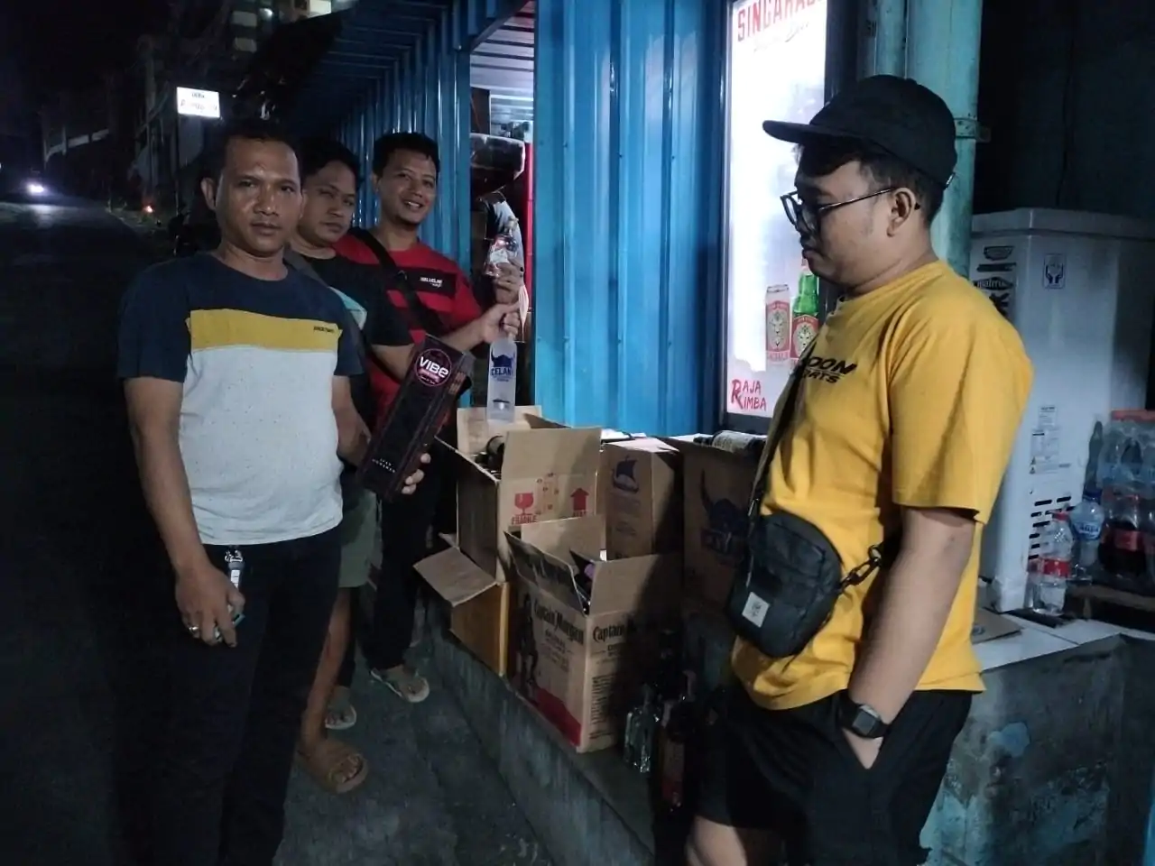 Ciptakan Harkamtibmas, Polres Pasuruan Melaksanakan Operasi Miras