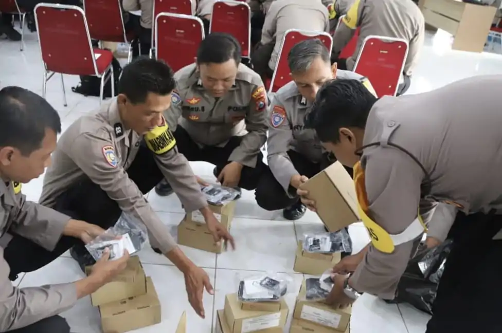 Polres Magetan Tinkatkan Kemampuan Bhabinkamtibmas Gelar Pelatihan Siskom