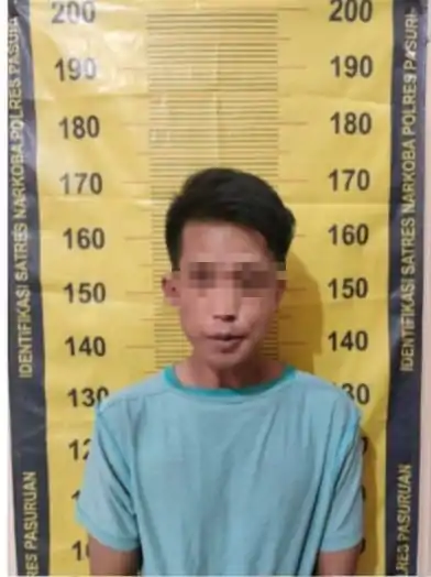 Pengedar Sabu Berhasil Diamankan Datresnarkoba Polres Pasuruan Beserta Barang Buktinya
