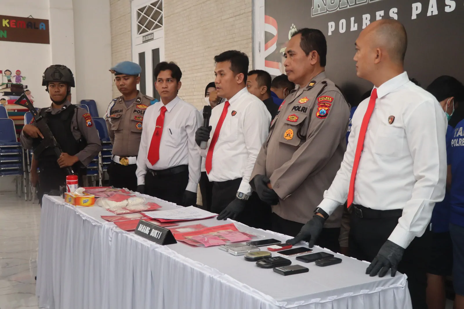 Satresnarkoba Polres Pasuruan Ungkap Kasus Peredaran Narkoba Selama Bulan Mei 2024