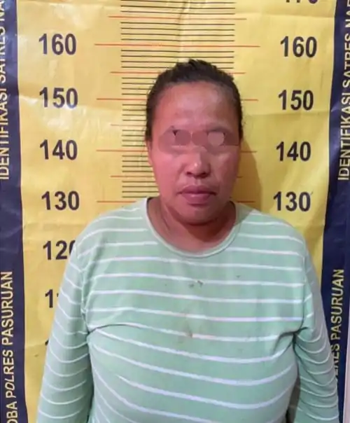 Bantu Suami Edarkan Narkoba, Perempuan Asal Desa Wonosunyo Kecamatan Gempol Berhasil Ditangkap Polisi Beserta Barang Buktinya