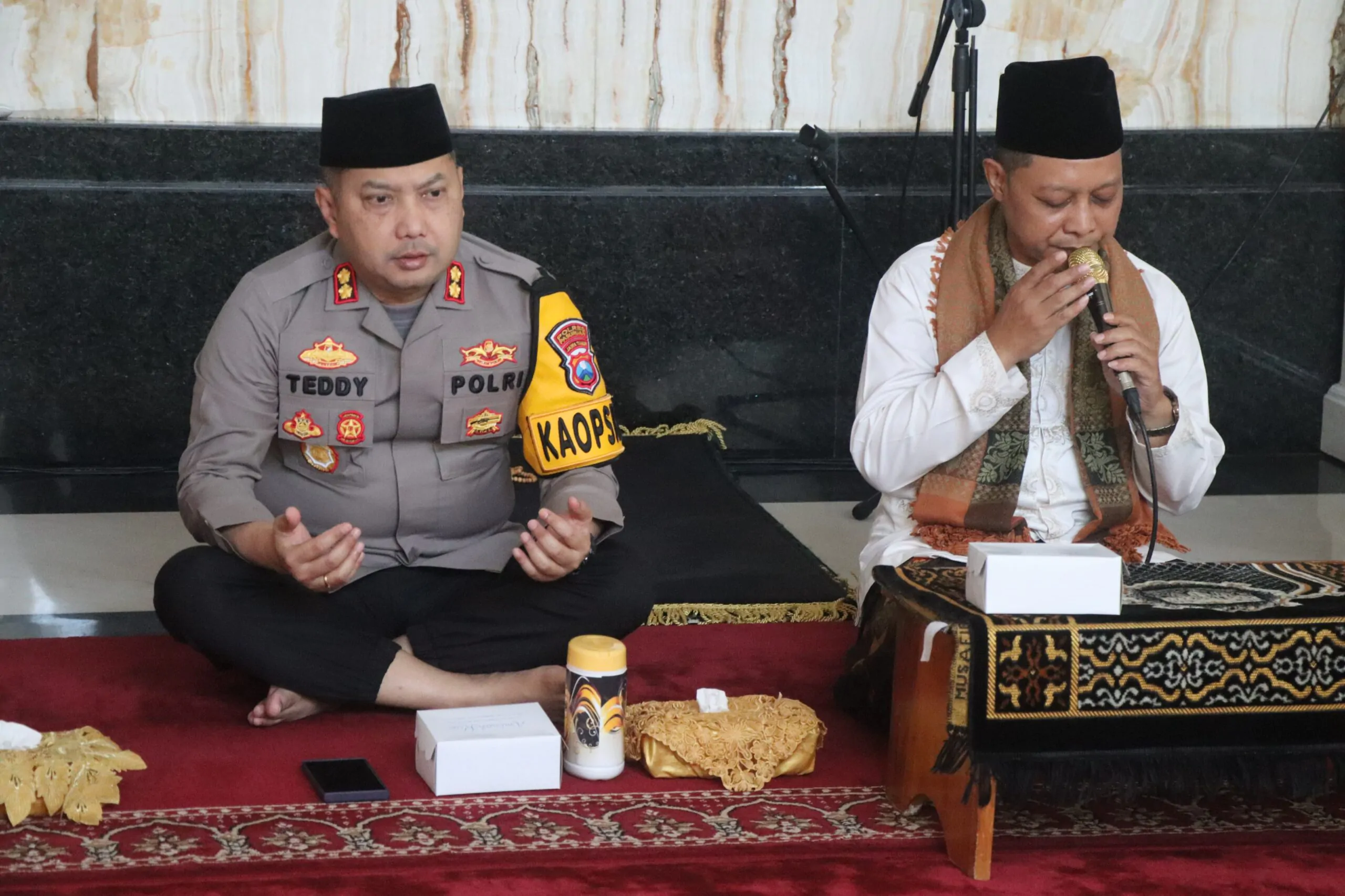 Polres Pasuruan Gelar Binrohtal Rutin Dan Santunan Anak Yatim