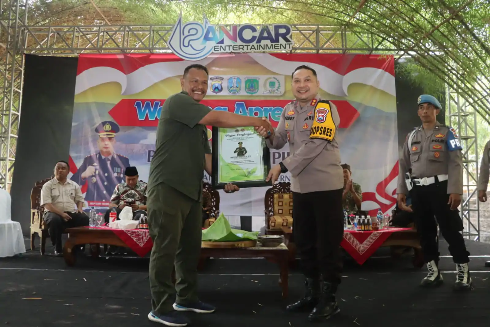 Kapolres Pasuruan Mendapatkan Apresiasi Dan Penghargaan Dari Multipihak