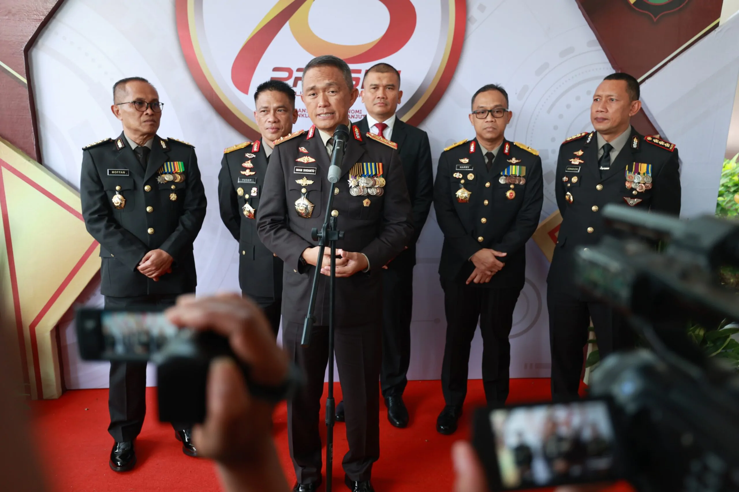 Hari Bhayangkara Ke-78 Kapolda Jatim Ingatkan Kolaborasi Kawal Pilkada 2024