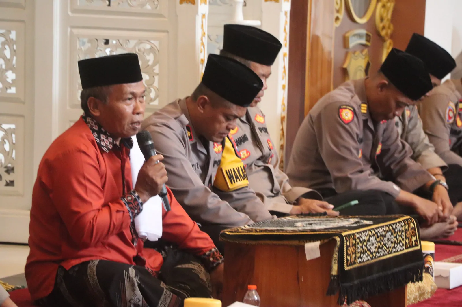 Tingkatkan Iman Dan Taqwa, Polres Pasuruan Gelar Binrohtal Rutinan Dan Santunan Anak Yarim