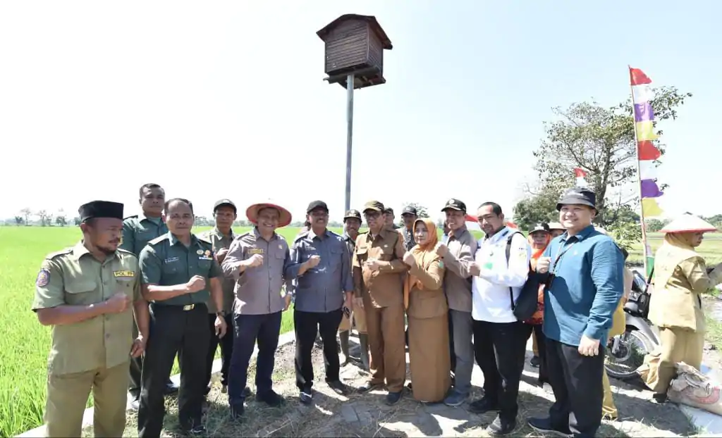 Kabupaten Pasuruan dipilih Dirjen Tanaman Pangan Kementrian Pangan sebagai Daerah Gerakan massal Membangun rumah Burung  Hantu (Rubuha) di Indonesia.