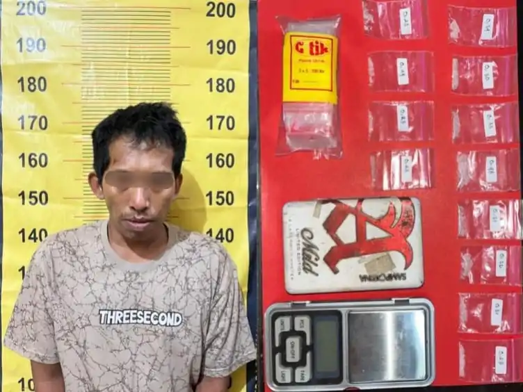 Polres Pasuruan Berhasil Amankan Karyawan Swasta Yang Terlibat Jaringan Pengedar Narkoba Jenis Sabu