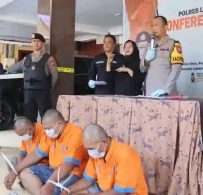 Satreskrim Polres Lumajang Berhasil Amankan 3 Tersangka Curanmor