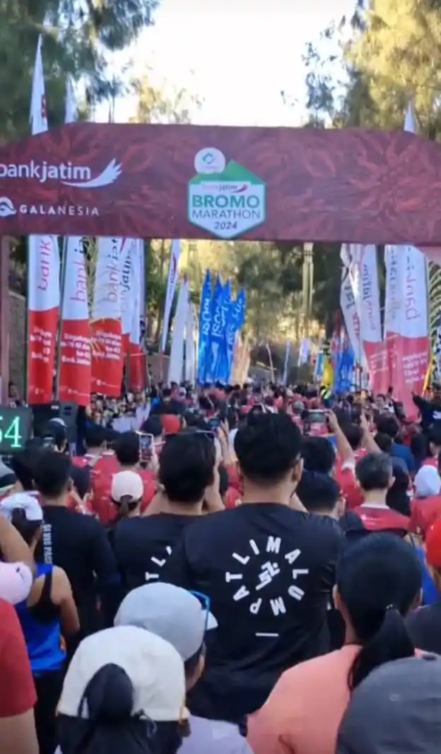 Internasional Bromo Marathon, diikuti 1600 Peserta dari 22 Negara