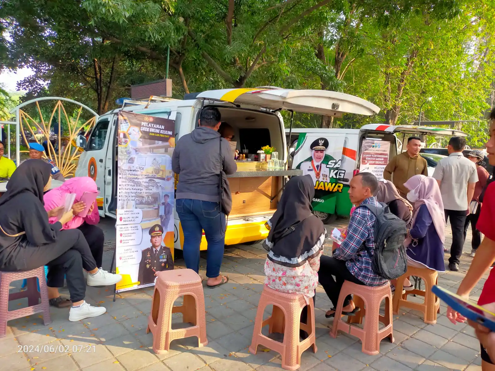 Layanan Prima Polresta Sidoarjo, Hari Minggu Tetap Layani Pengurusan SKCK