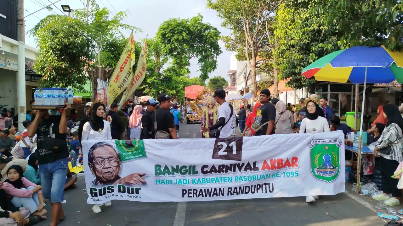 Barikade Gus Dur Mengadakan Karnaval Dalam Rangka Hari Jadi Kabupaten Pasuruan Yang Ke 1095