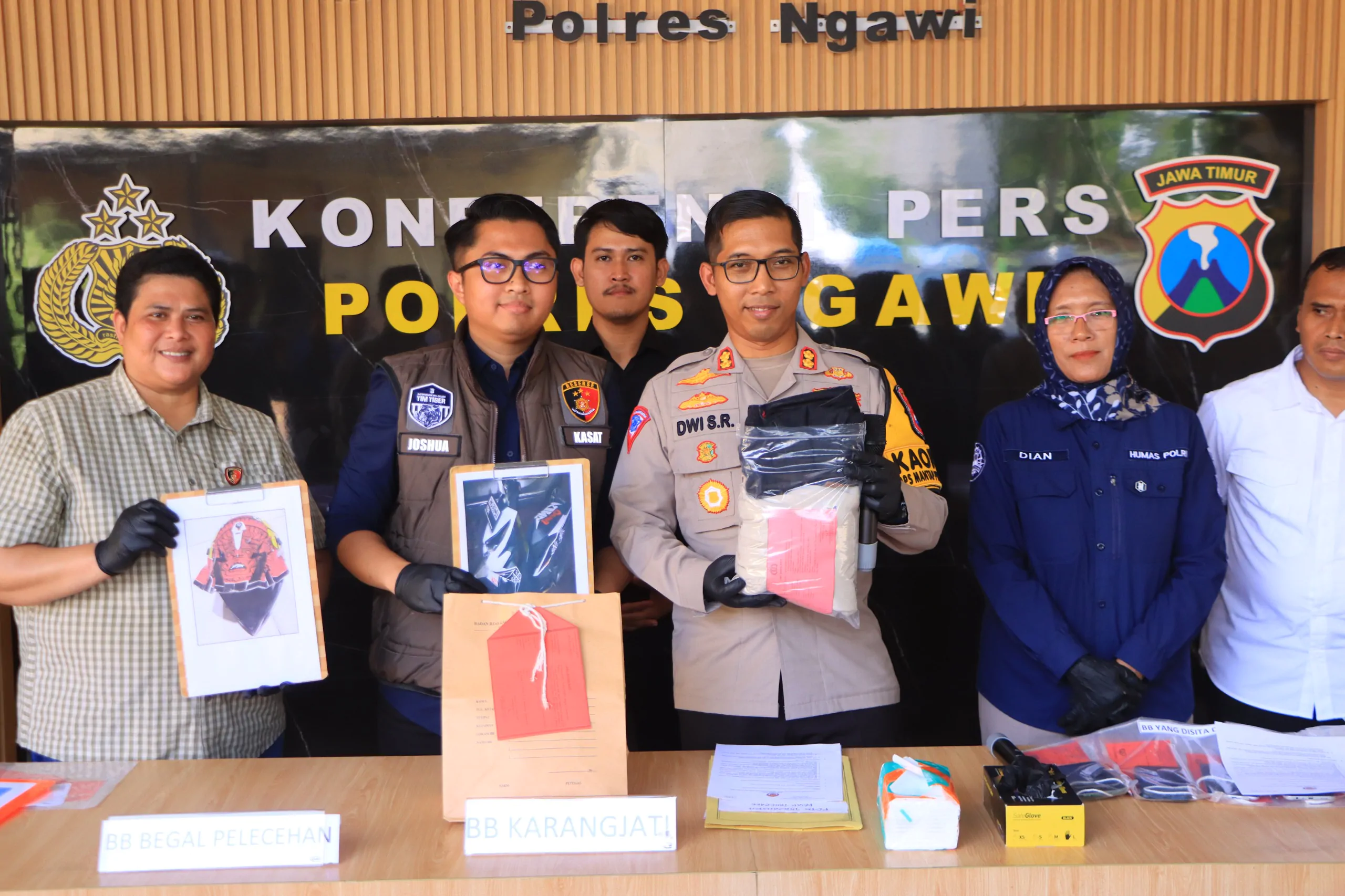 Gercep, Polisi Berhasil Amankan Remaja yang Lecehkan Wanita di Jalan Raya Ngawi