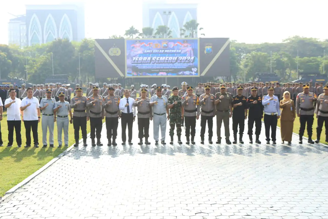 Operasi Zebra Semeru 2024, Polda Jatim Dukung Kelancaran Agenda Nasional