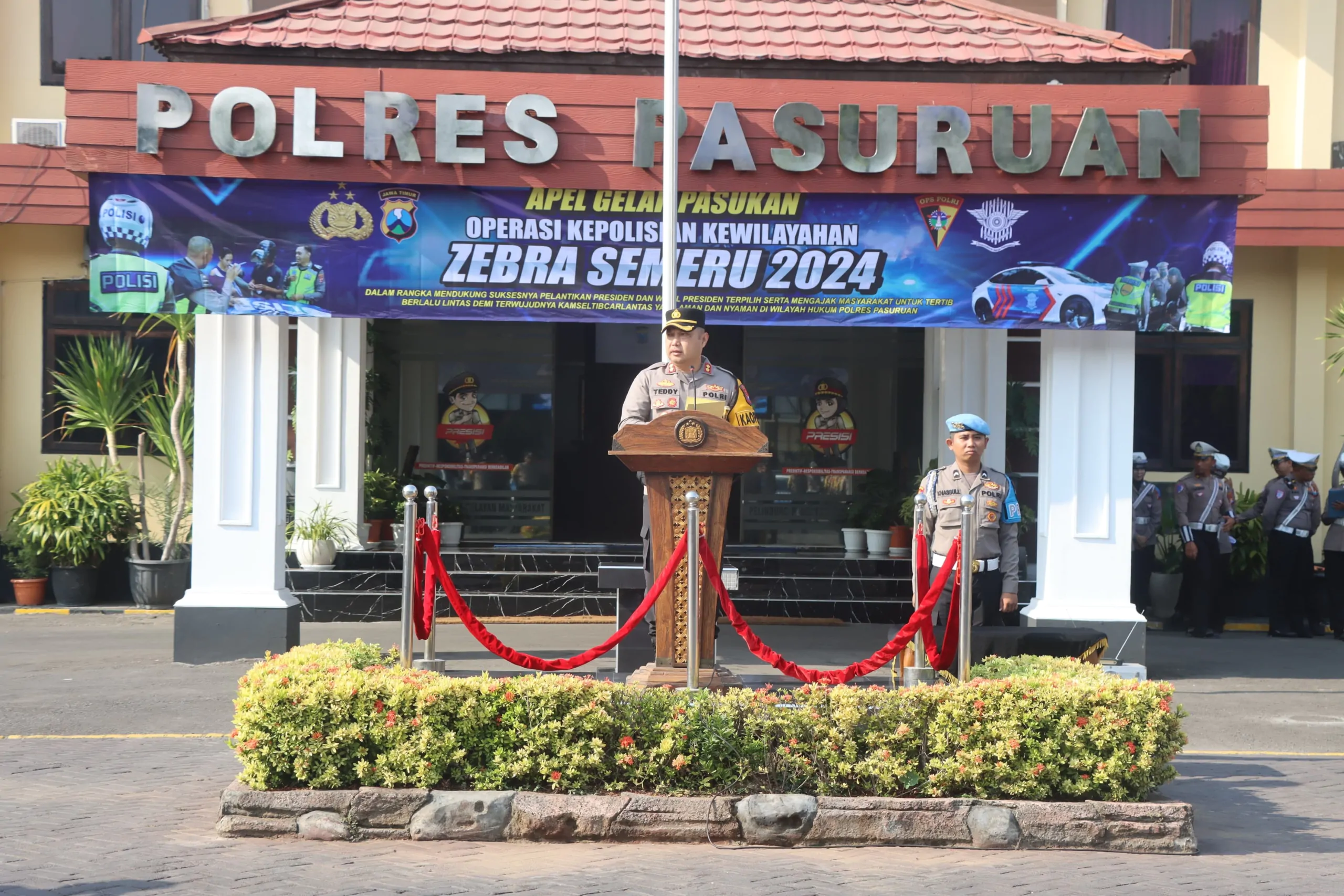 Cegah Meningkatkannya Kecelakaan, Polres Pasuruan Luncurkan Operasi Zebra Semeru 2024