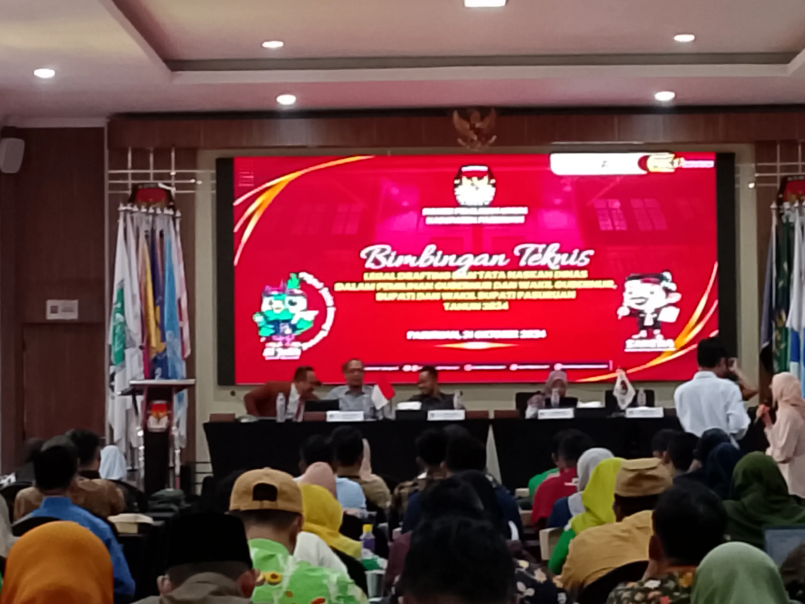 KPU Kabupaten Pasuruan Gelar Bimtek Legal Drafting dan Tata Naskah untuk PPK se-Kabupaten Pasuruan