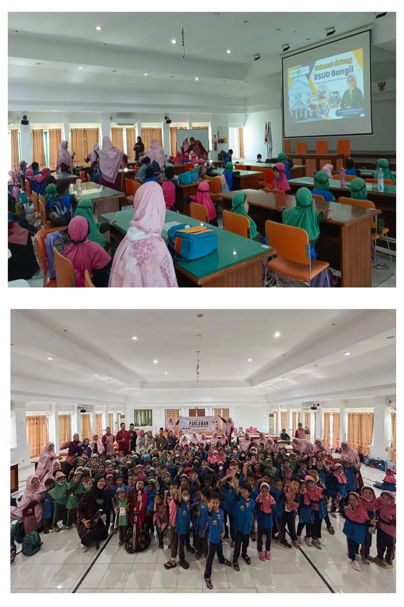 RSUD Bangil Menerima Kunjungan Siswa KB-TKIT Al Uswah Bangil  Dalam Rangka Memperingati Hari Pahlawan