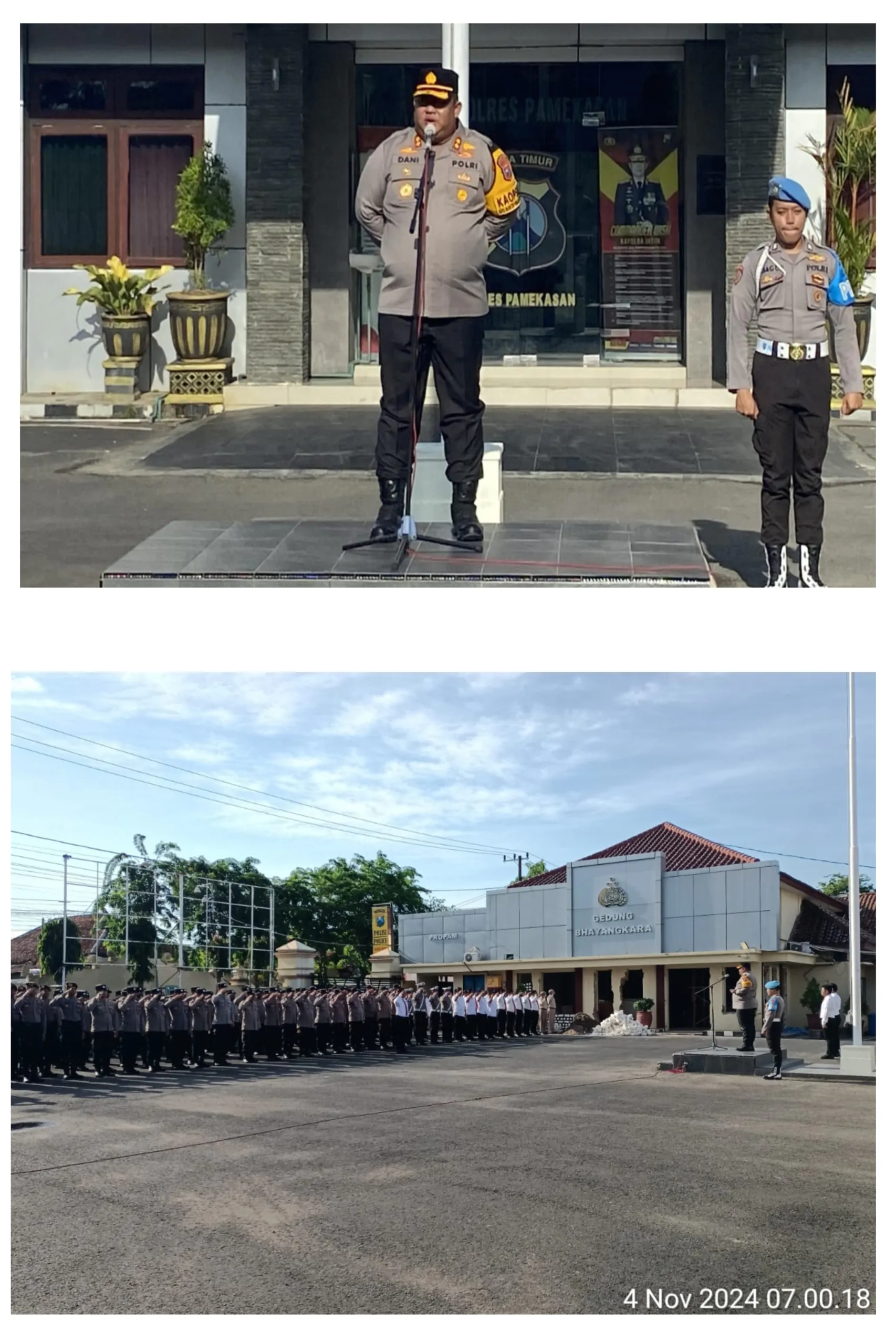 Polres Pamekasan Laksanakan Program Prioritas Presiden Prabowo Subianto Tingkatkan Penegakan Hukum