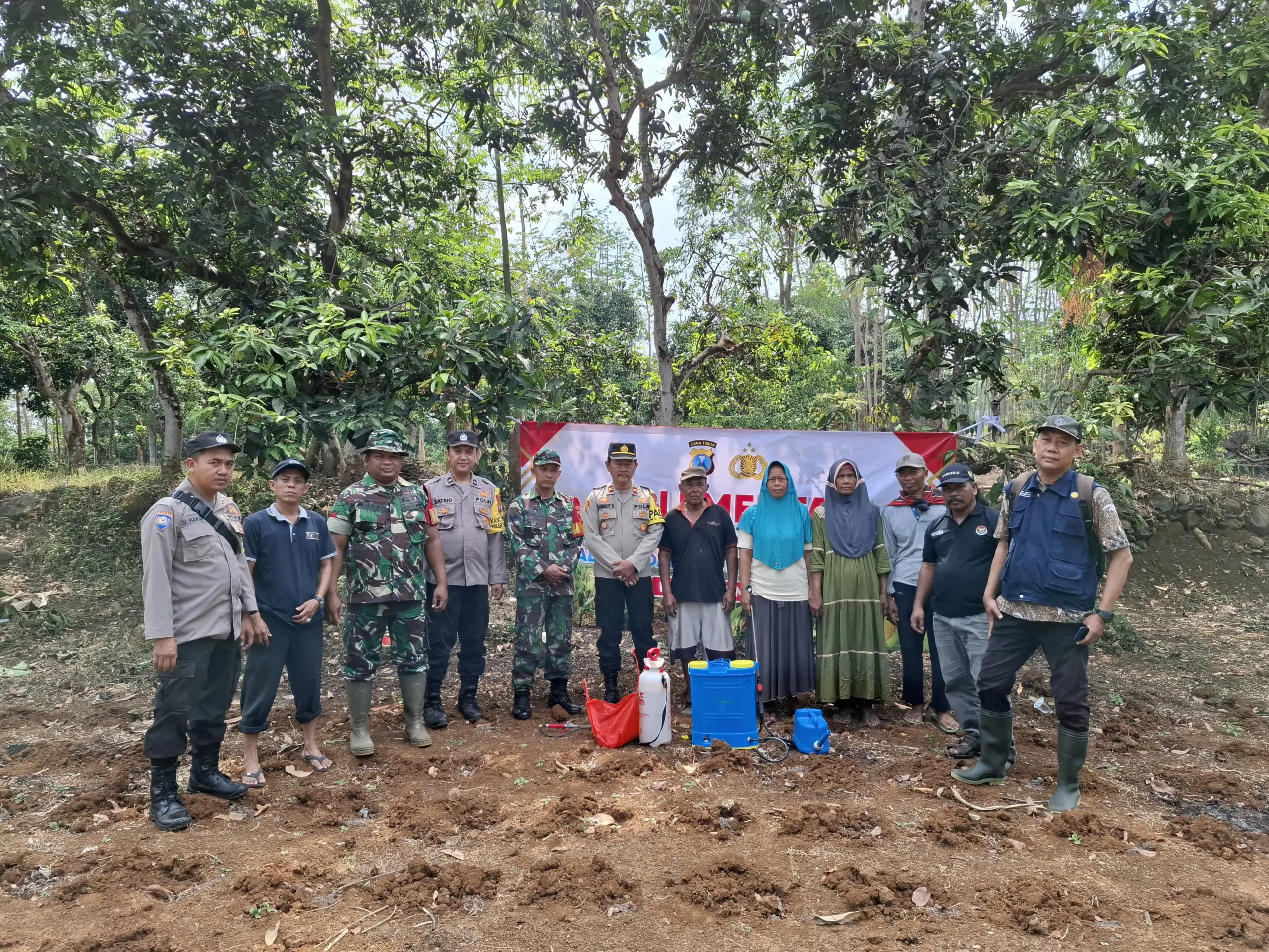 Wujudkan Asta Cita Bidang Ketahanan Pangan Posek Lumbang mengajak menggelorakan swasembada pangan 