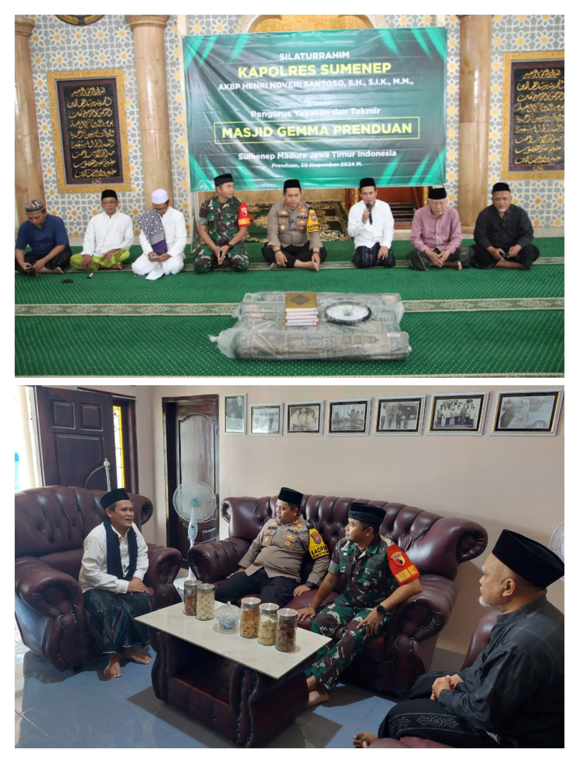 Cooling System Pasca Pilkada 2024 Kapolres Sumenep dan Dandim 0827 Kunjungi Ponpes Al-Amien Tegal Putri